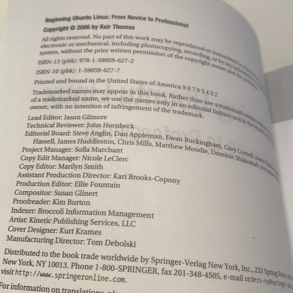 NWT “Beginning Ubuntu Linux, From Novice to Professional,” - Picture 3 of 4